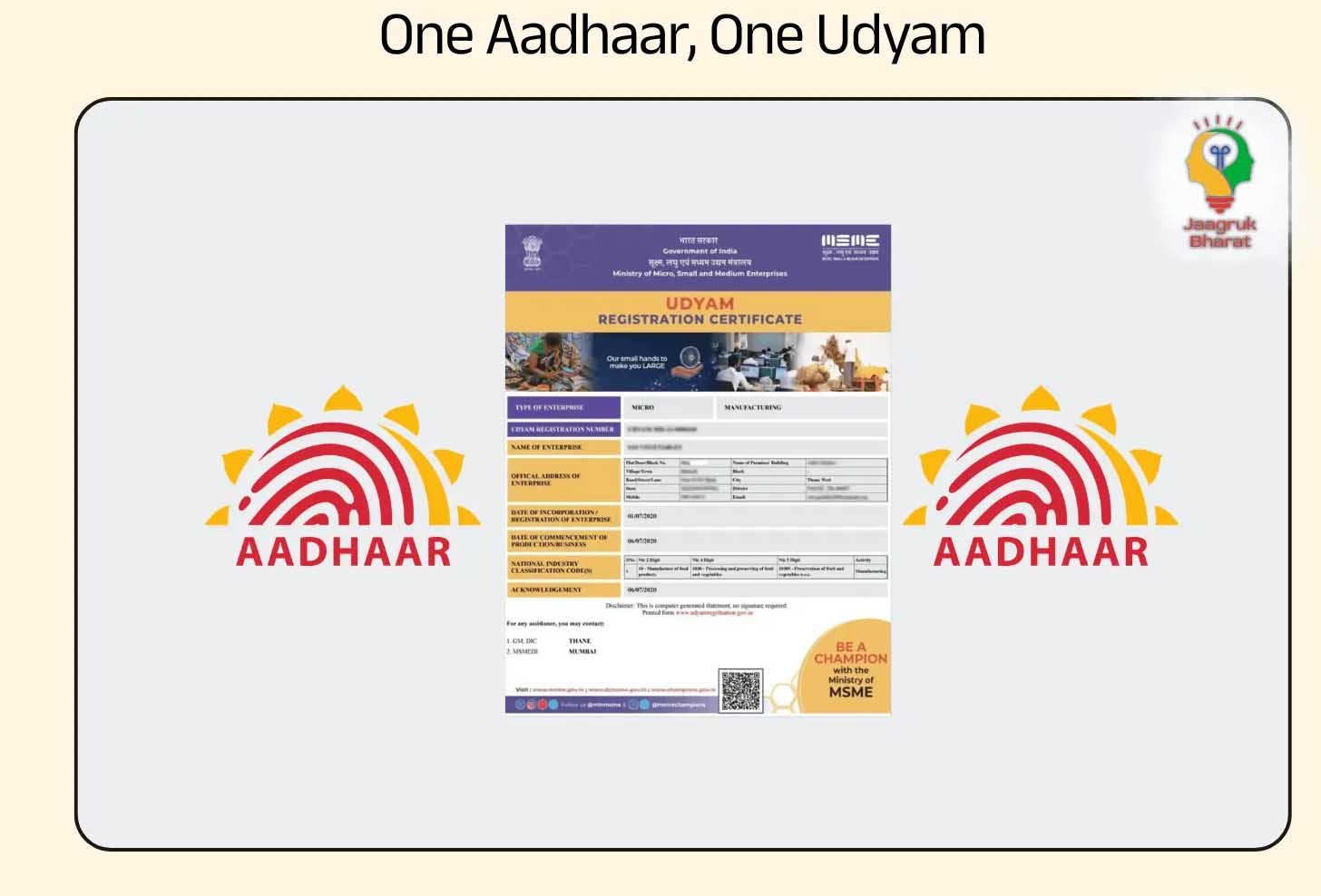 Udyam (MSME) Registration